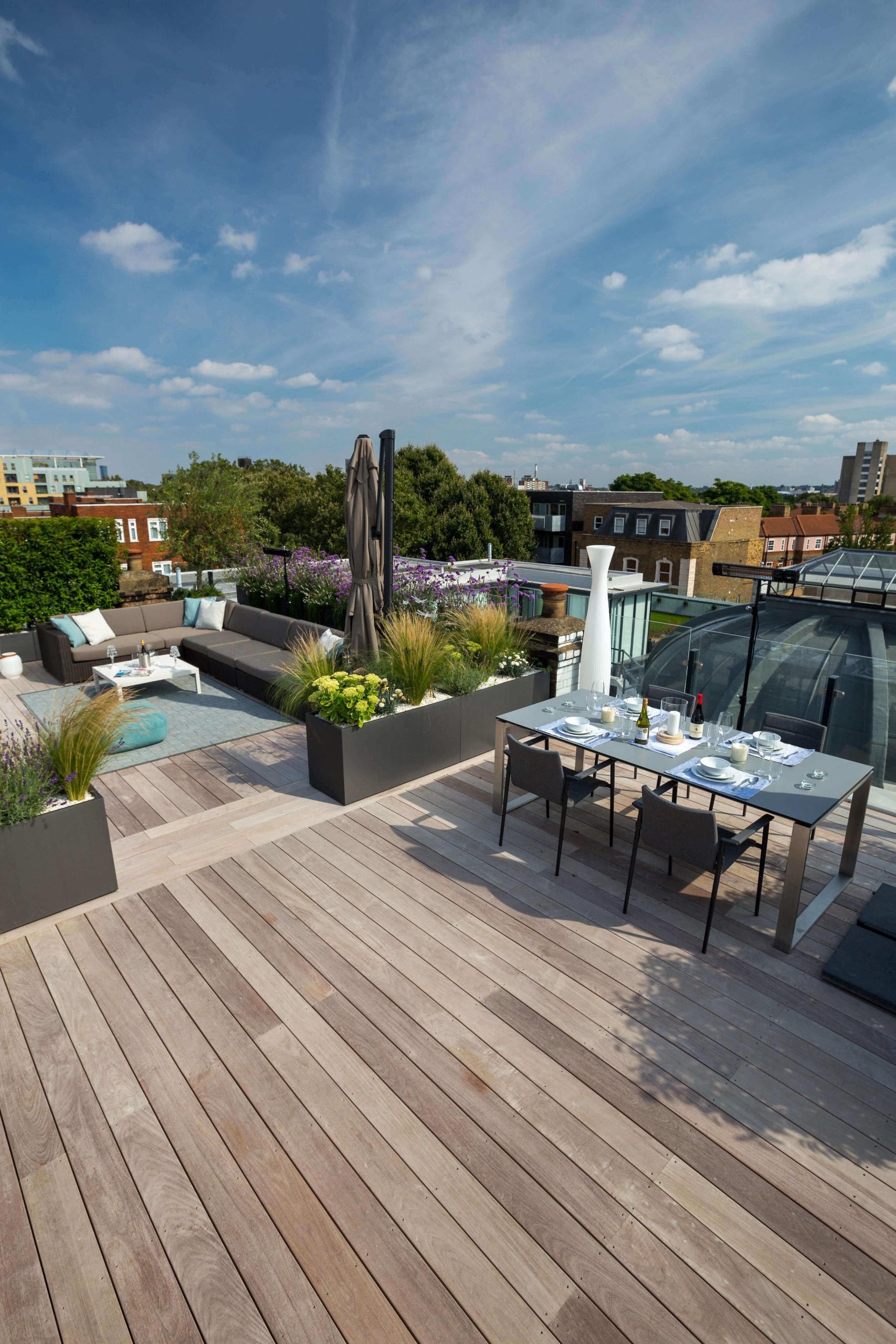 Roof Terrace Garden Builders Purley CR8